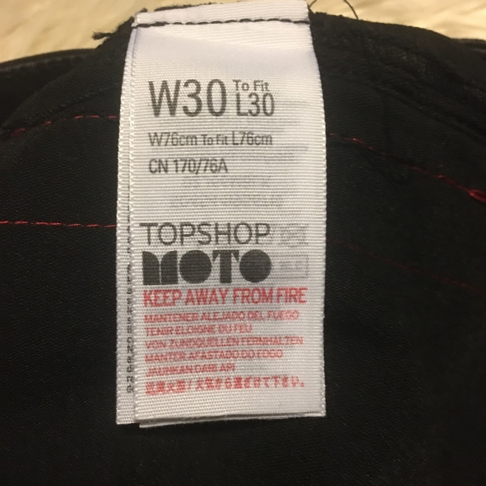 💫SOLD💫Topshop Moto Jegging - Picture 3 of 3